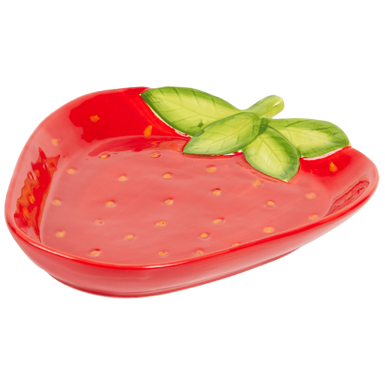 Strawberry Plate - Red Image 2