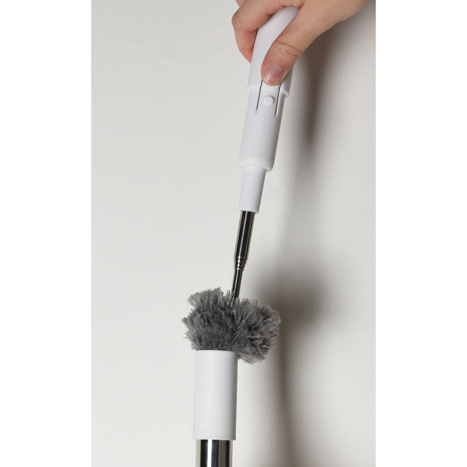 Multi-Functional Mop, Broom & Duster Set - White Image 3