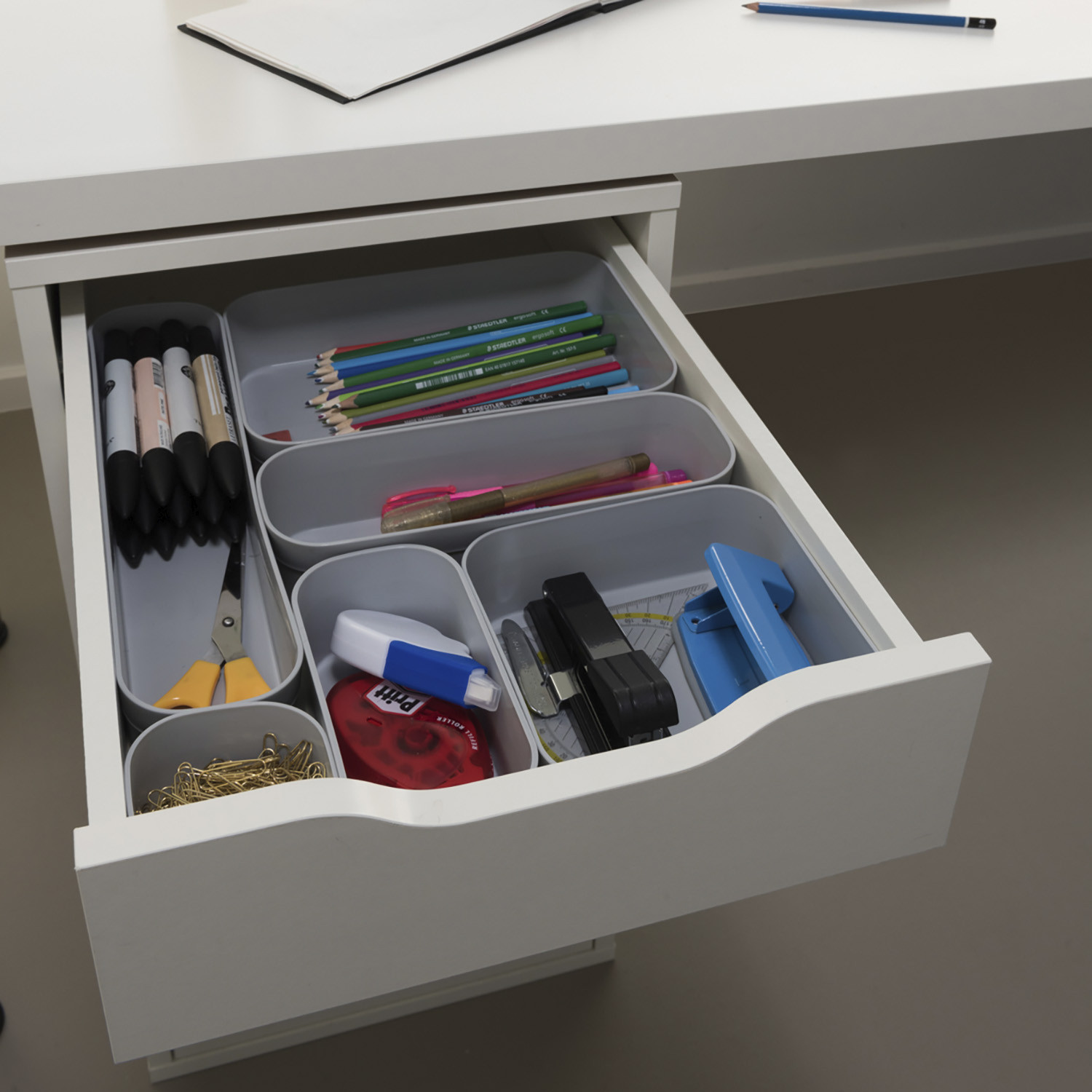 Curver Infinity Divider Set of Six Grey Image 2