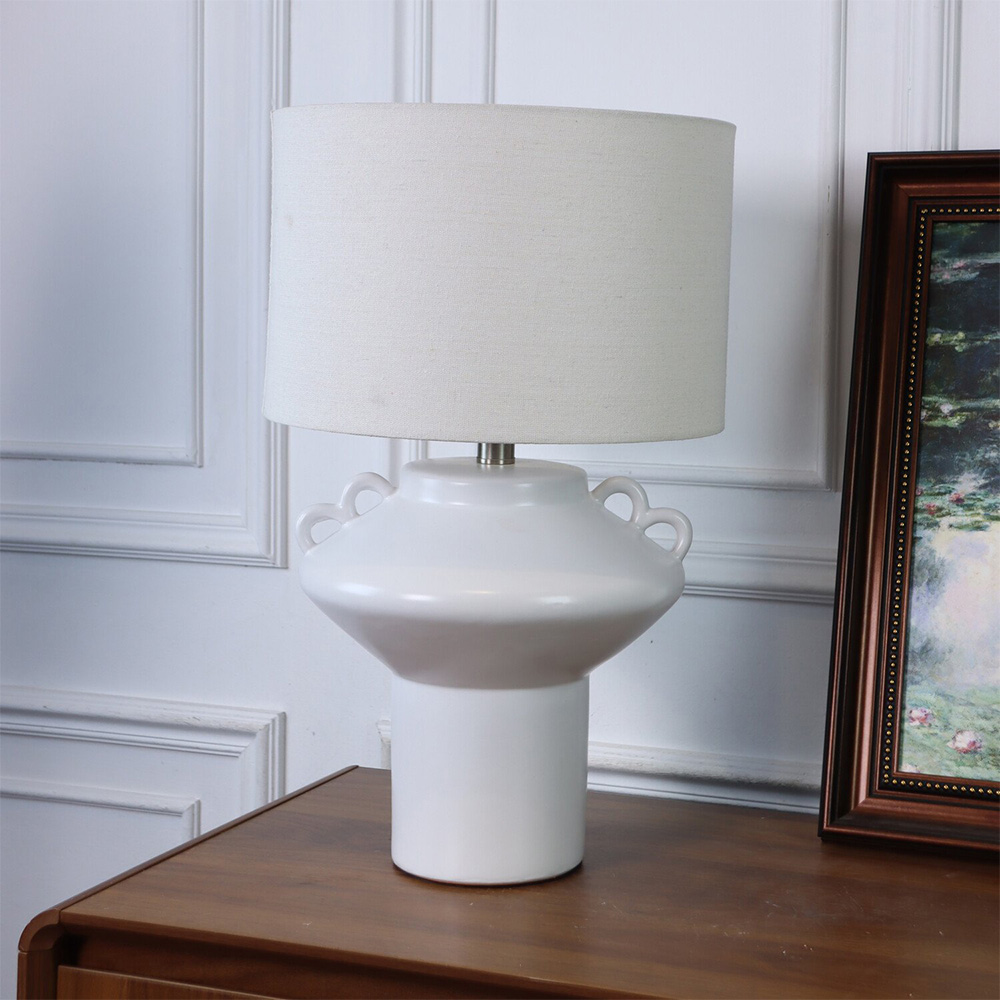 Malachi Table Lamp White Image 2