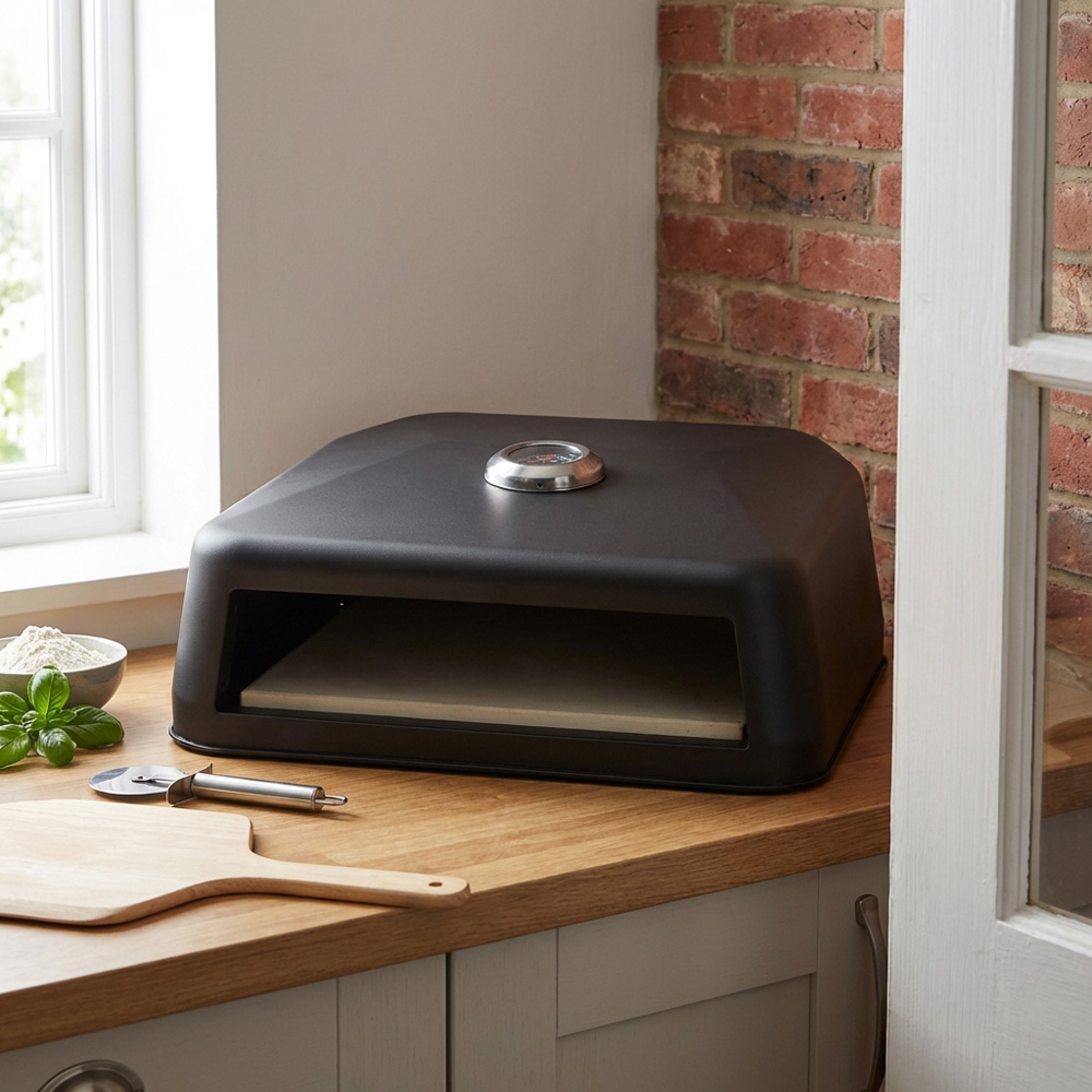 BBQ Pizza Oven - Black Image 3
