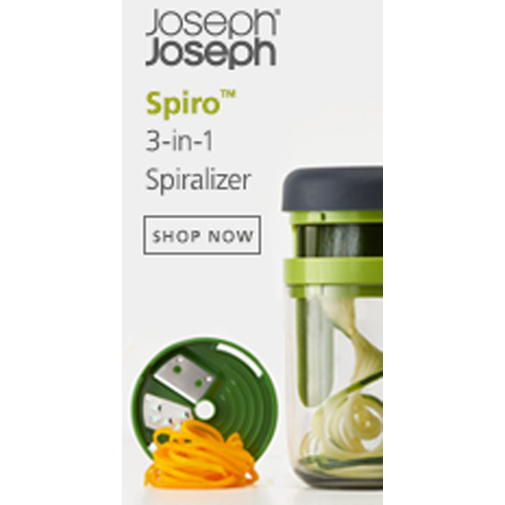 Joseph Joseph Spiro Green Hand-Held Spiralizer Image 8