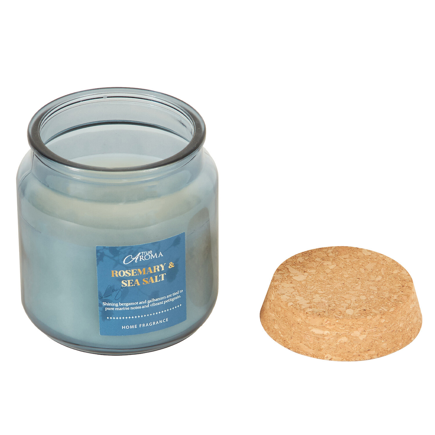 Rosemary and Sea Salt Cork Candle - Multicolour Image 3
