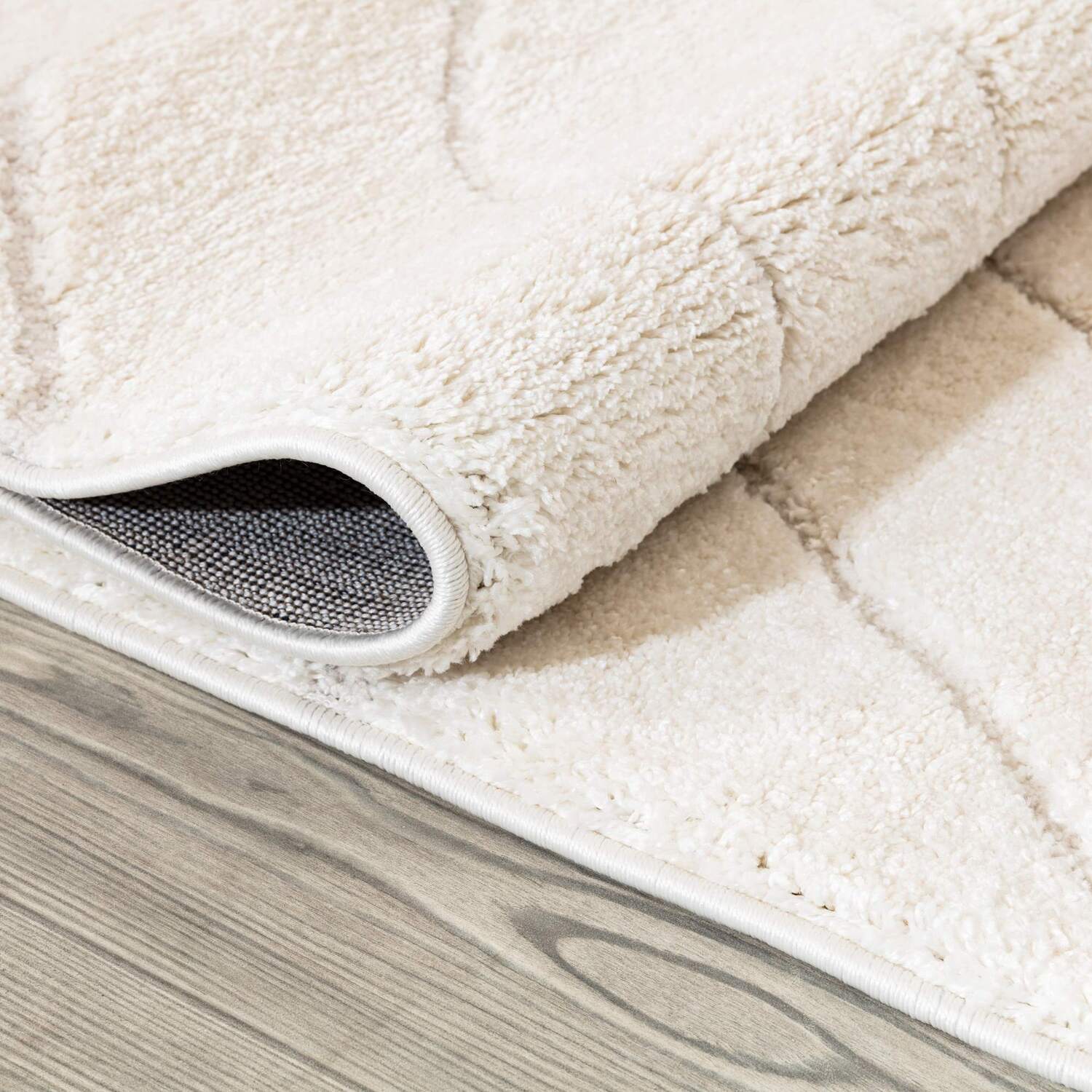 Savanna Wave Rug - White / 120cm Image 2