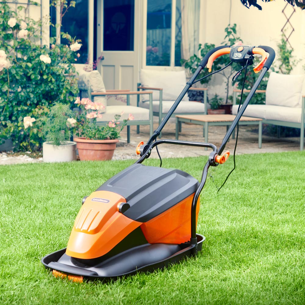 LawnMaster MEH1836-01 1800W Hand Propelled 36cm Hover Electric Lawn Mower with Grass Collection Box Image 2