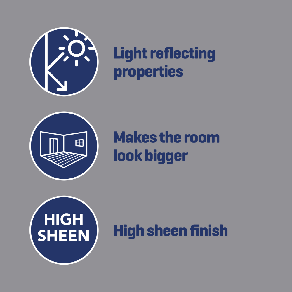 Johnstone's Walls & Ceilings Burnt Sugar Silk Emulsion Paint 2.5L Image 5