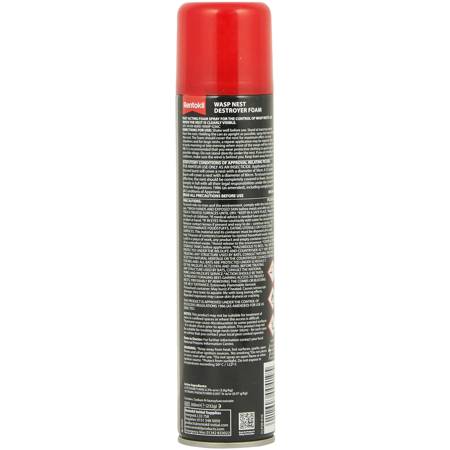 Wasp Nest Destroyer Foam Image 2