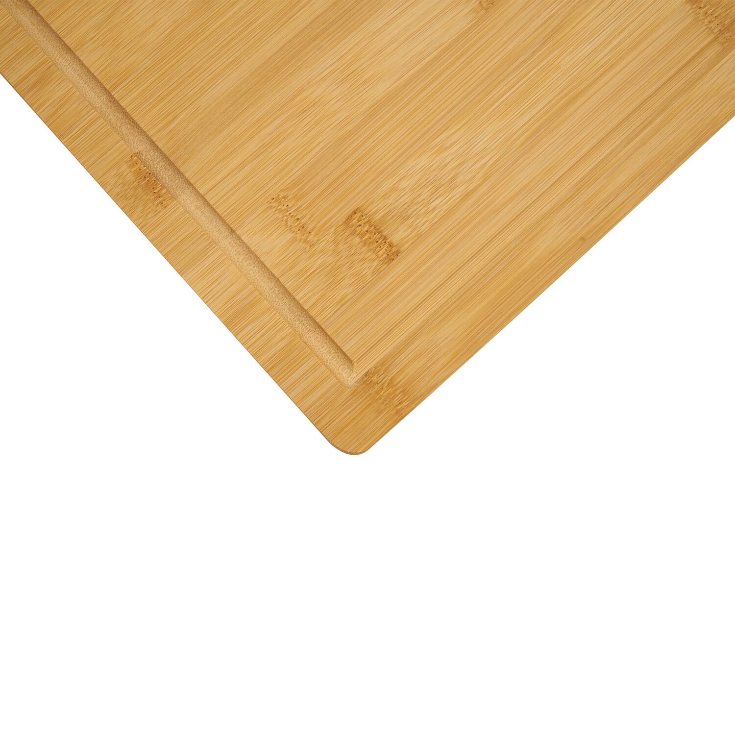 Premium Bamboo Chopping Board - Natural / Medium Image 2