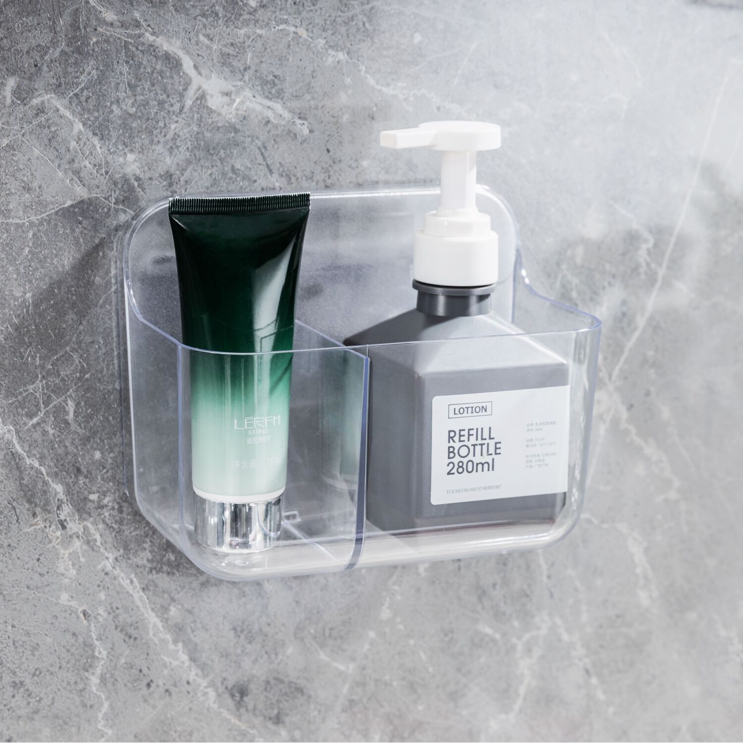 Bali Adhesive Storage Basket Image 2