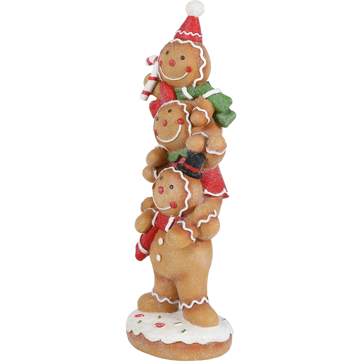 Stacked Gingerbread Decoration Image 3