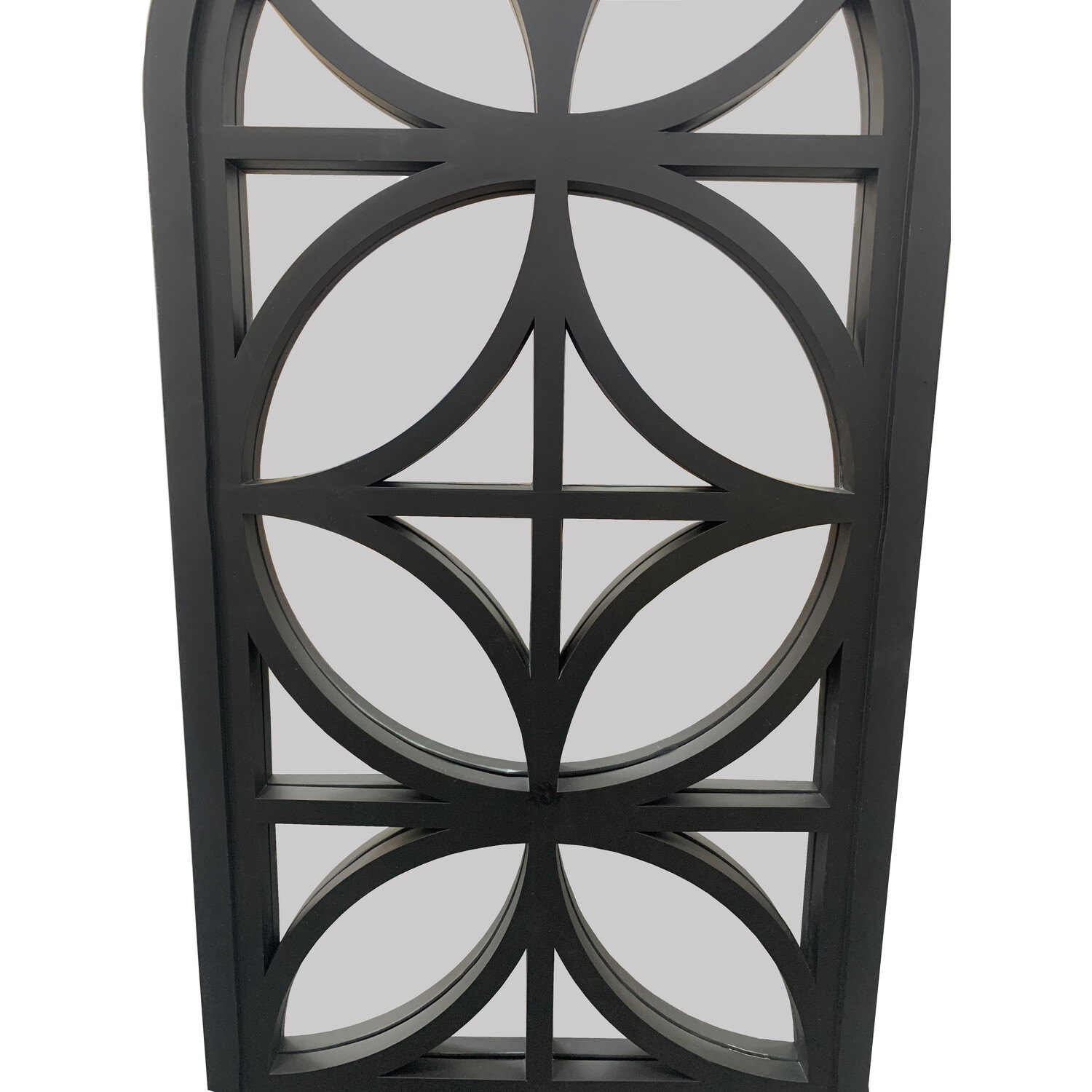 Fenella Indoor Outdoor Mirror Black - Black Image 3