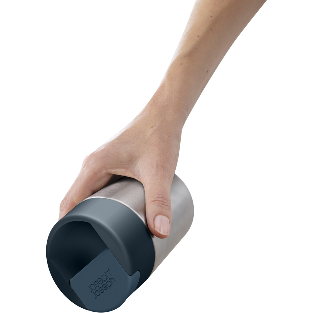 Joseph Joseph Sipp Stainless Steel Travel Mug with Hygienic Lid 340ml Image 6