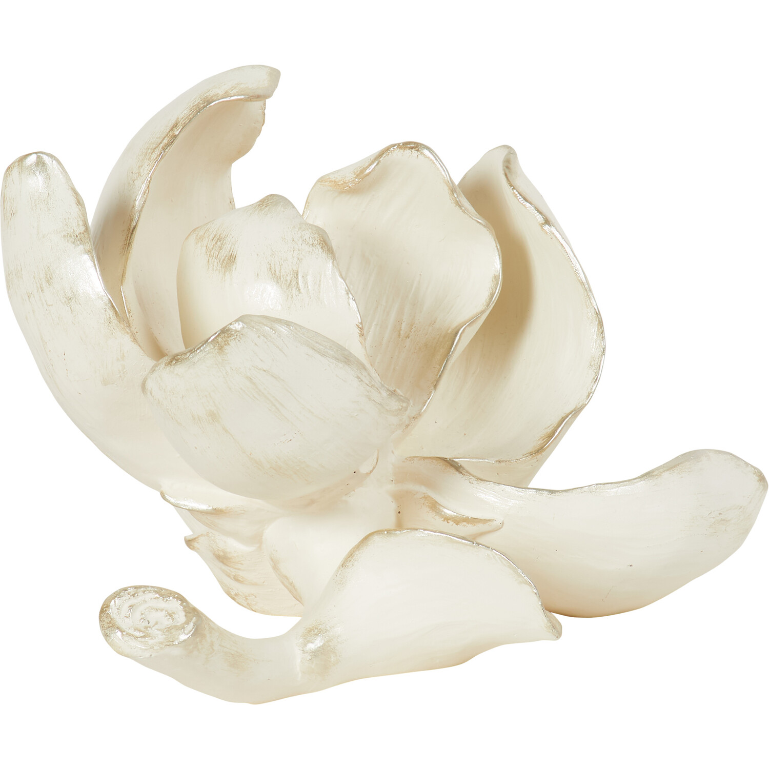 Magnolia Ornament - White Image 2