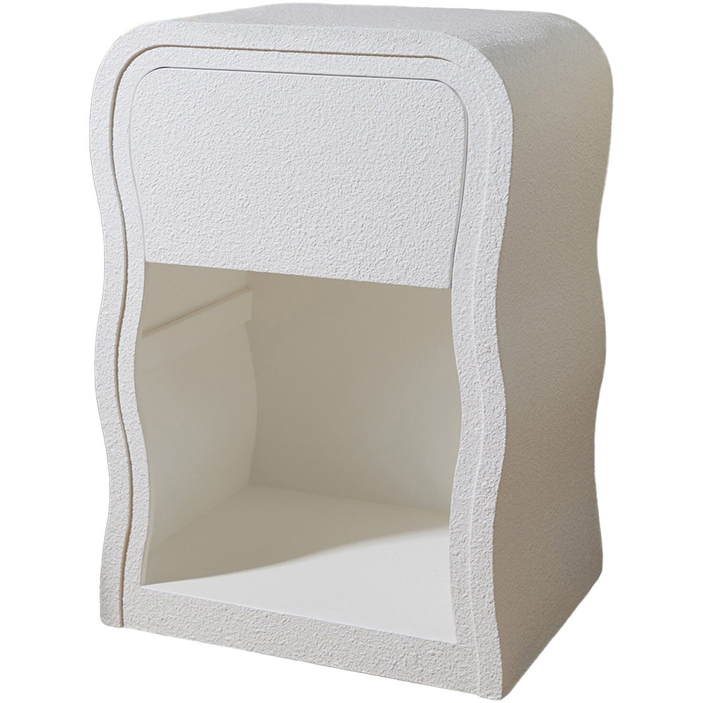 Wavey Side Table White Image 2