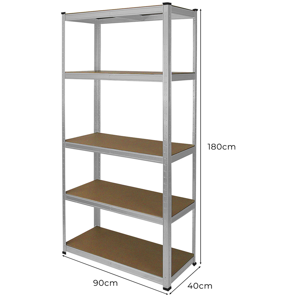 Monster Shop E-Rax Galvanised Racking Set of 3 Image 6