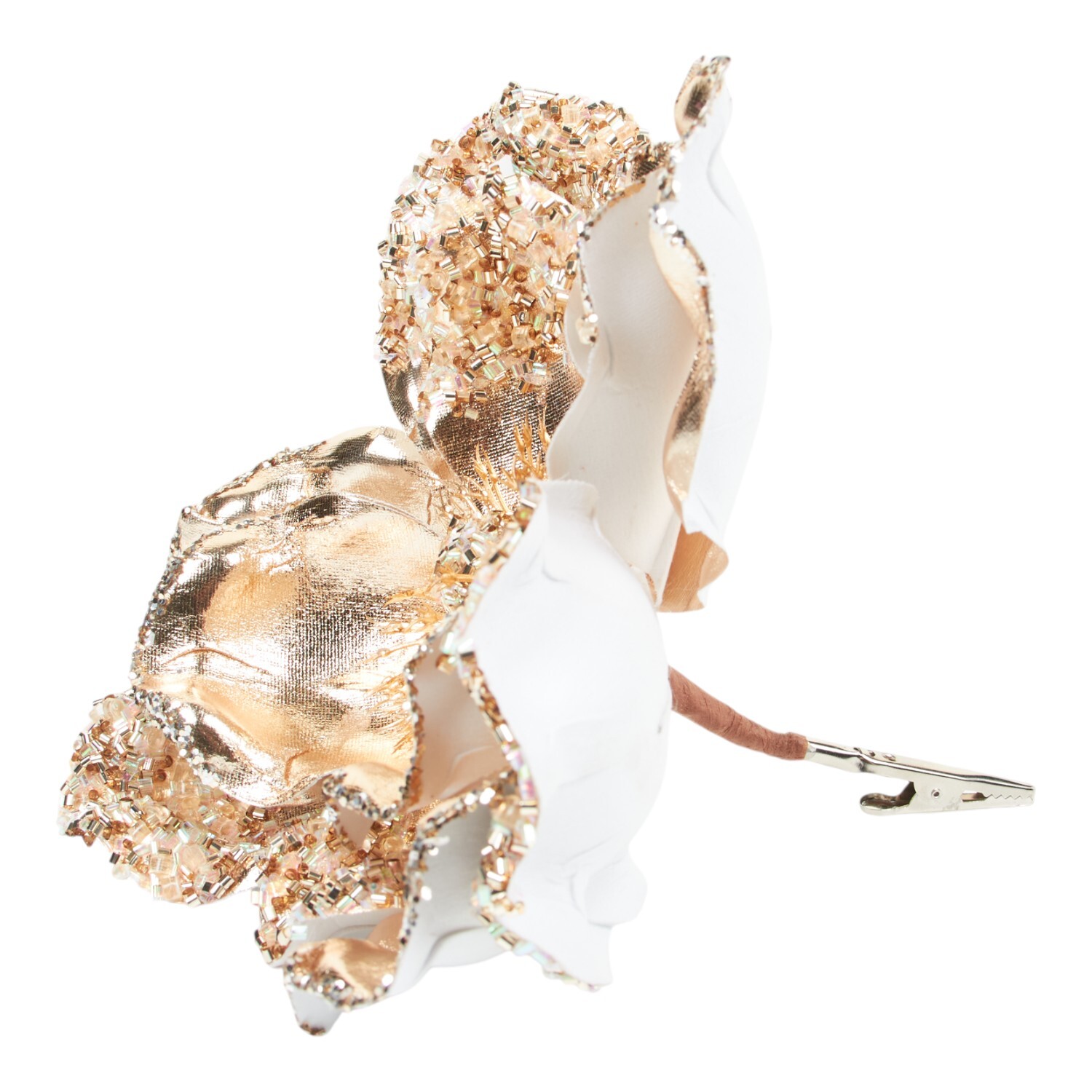 Glitter Magnolia Pick Champagne Image 3