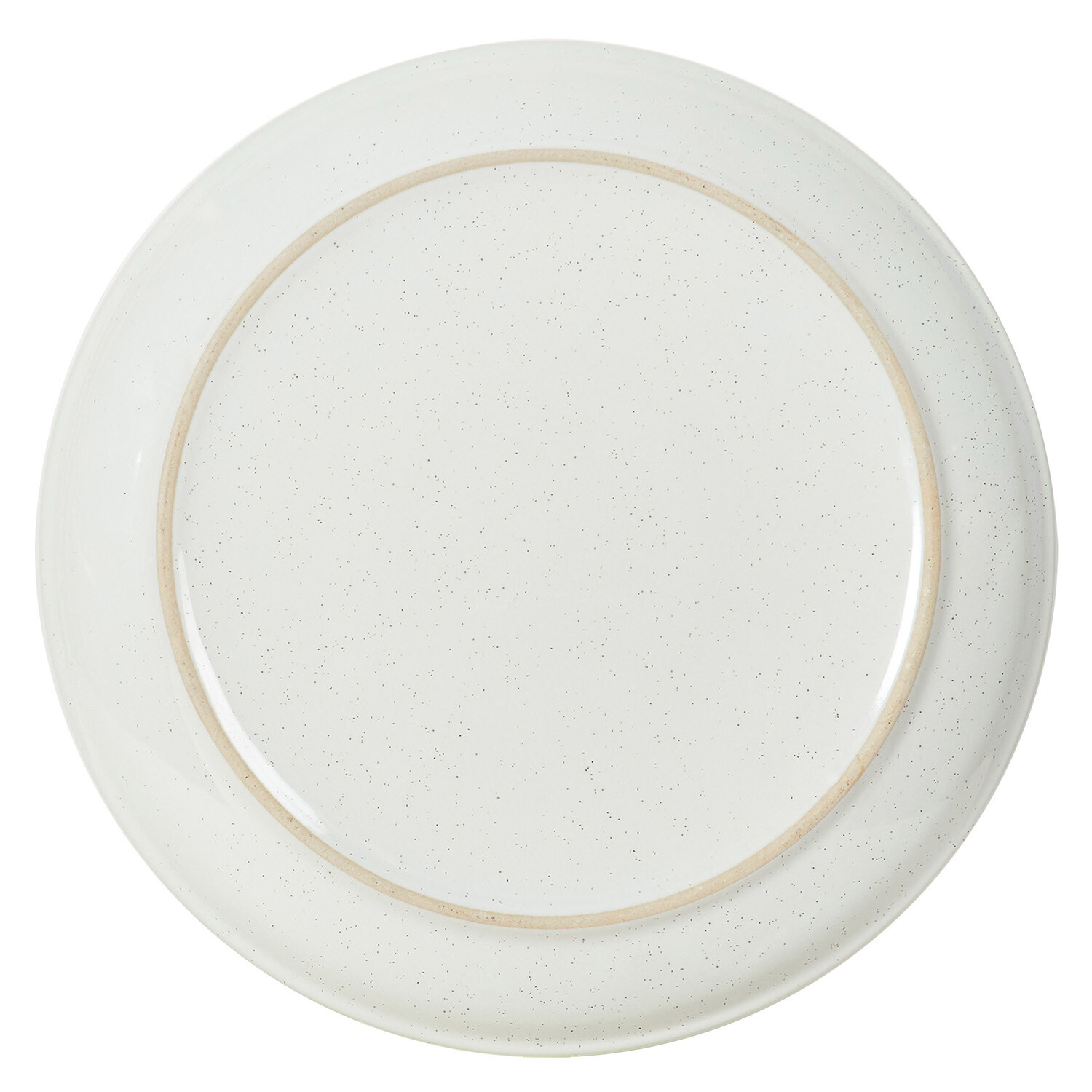 Easy Living Speckled Plate - White Image 2