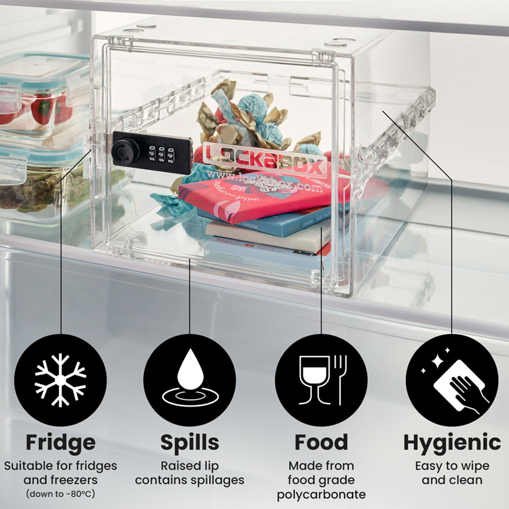 Lockabox One Crystal Lockable Safe Box 10.5L Image 4