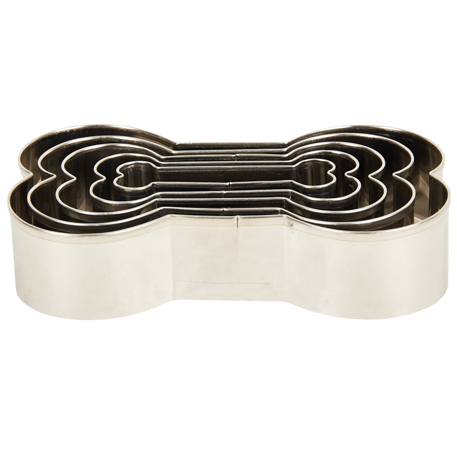 Set of 5 Stainless Steel Bone Cutters - Silver Image 3