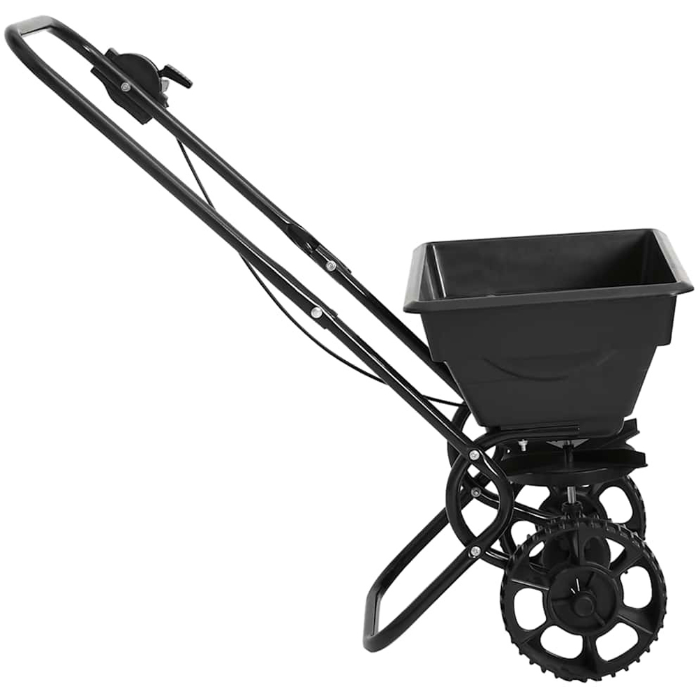 Walplus Black Walk Behind Lawn Spreader 15L Image 3
