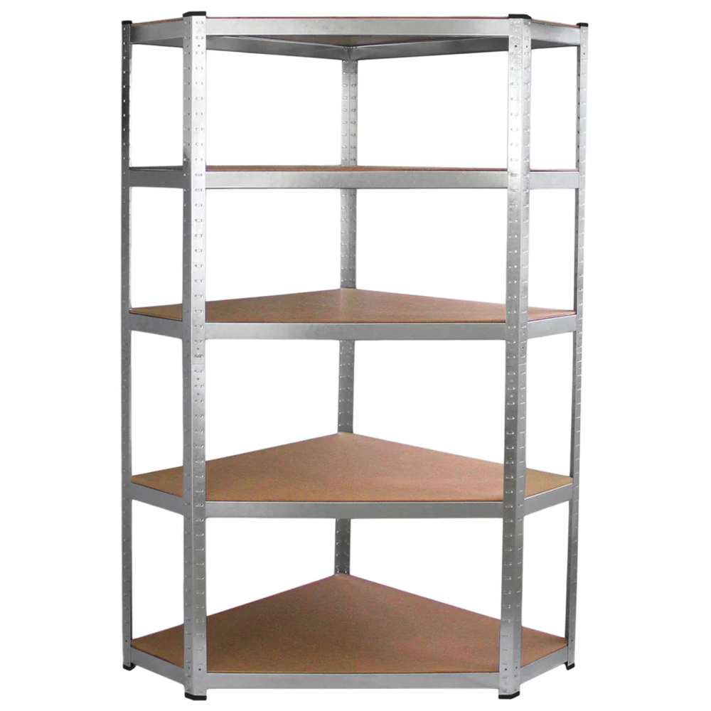Monster Shop Galwix Corner Shelving and 2 Garage Racking Bundle 90cm Image 3