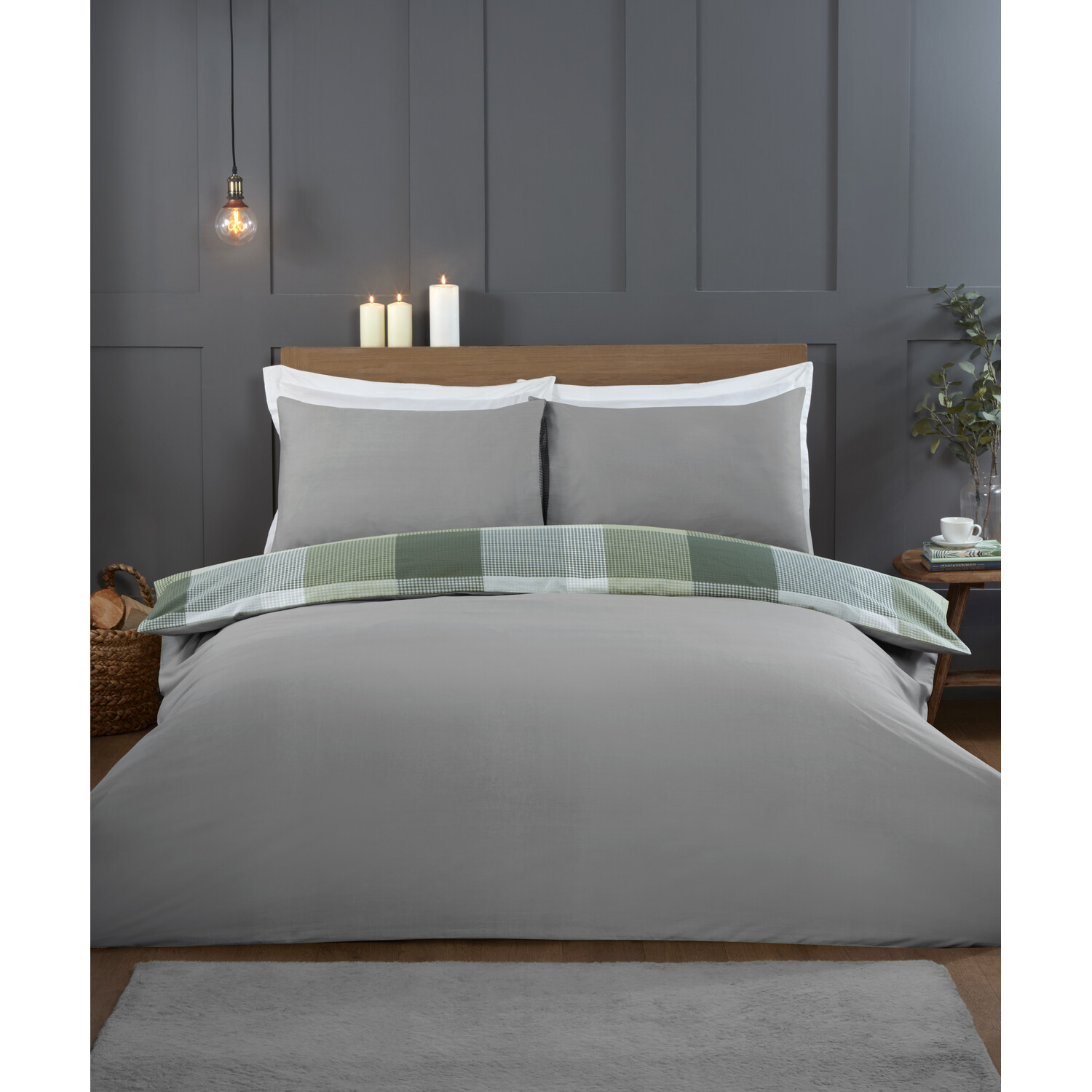 Blakely Check Duvet Set - Single Image 2