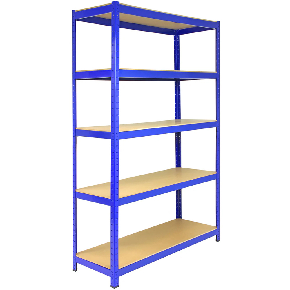 Monster Shop T-RAX Blue Metal Racking Units 180 x 120 x 45cm 3 Pack Image 2