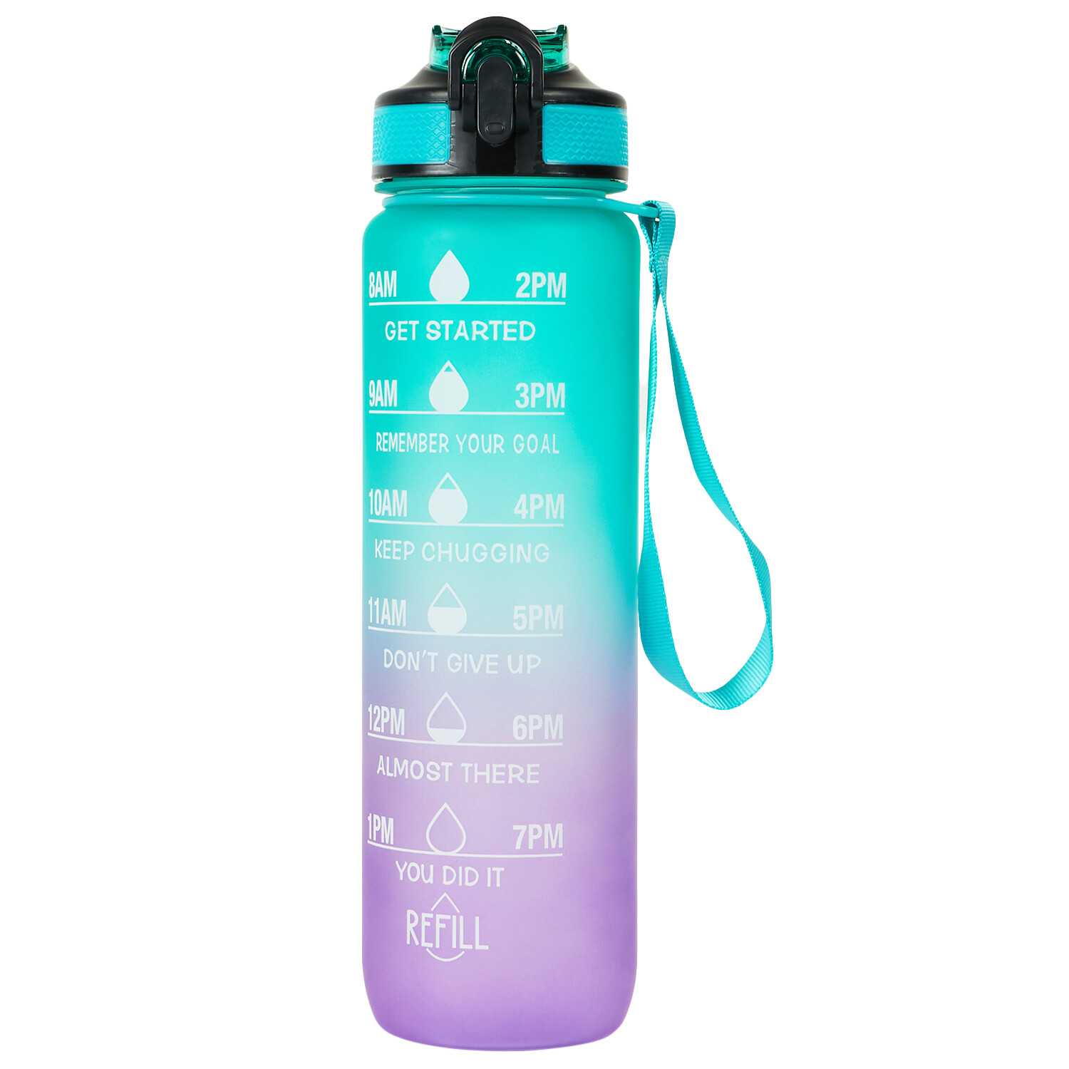 Gradient Sports Bottle - Multicolour Image 7