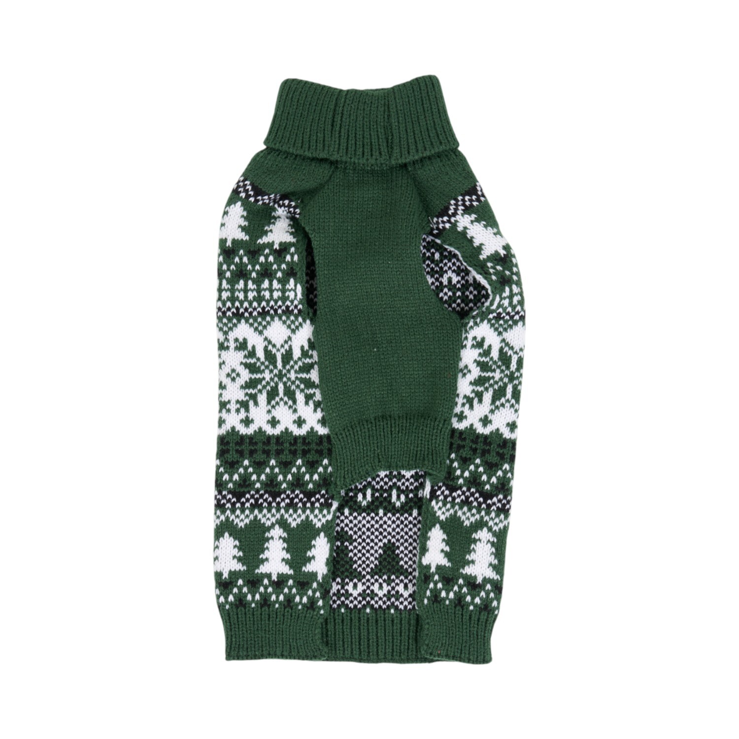 Fair Isle Dog Jumper XL Image 7