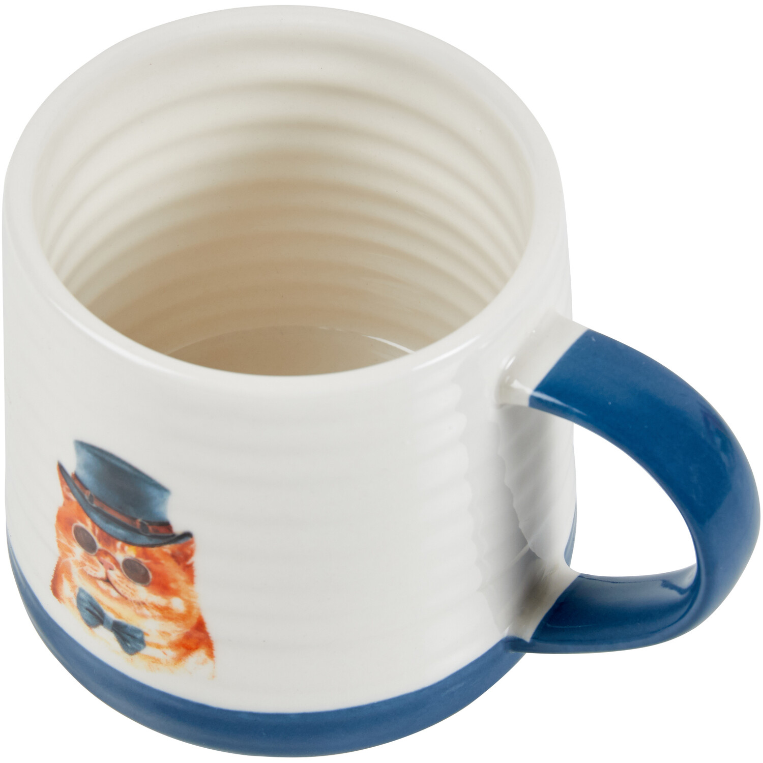 Cat Mug - Blue Image 4