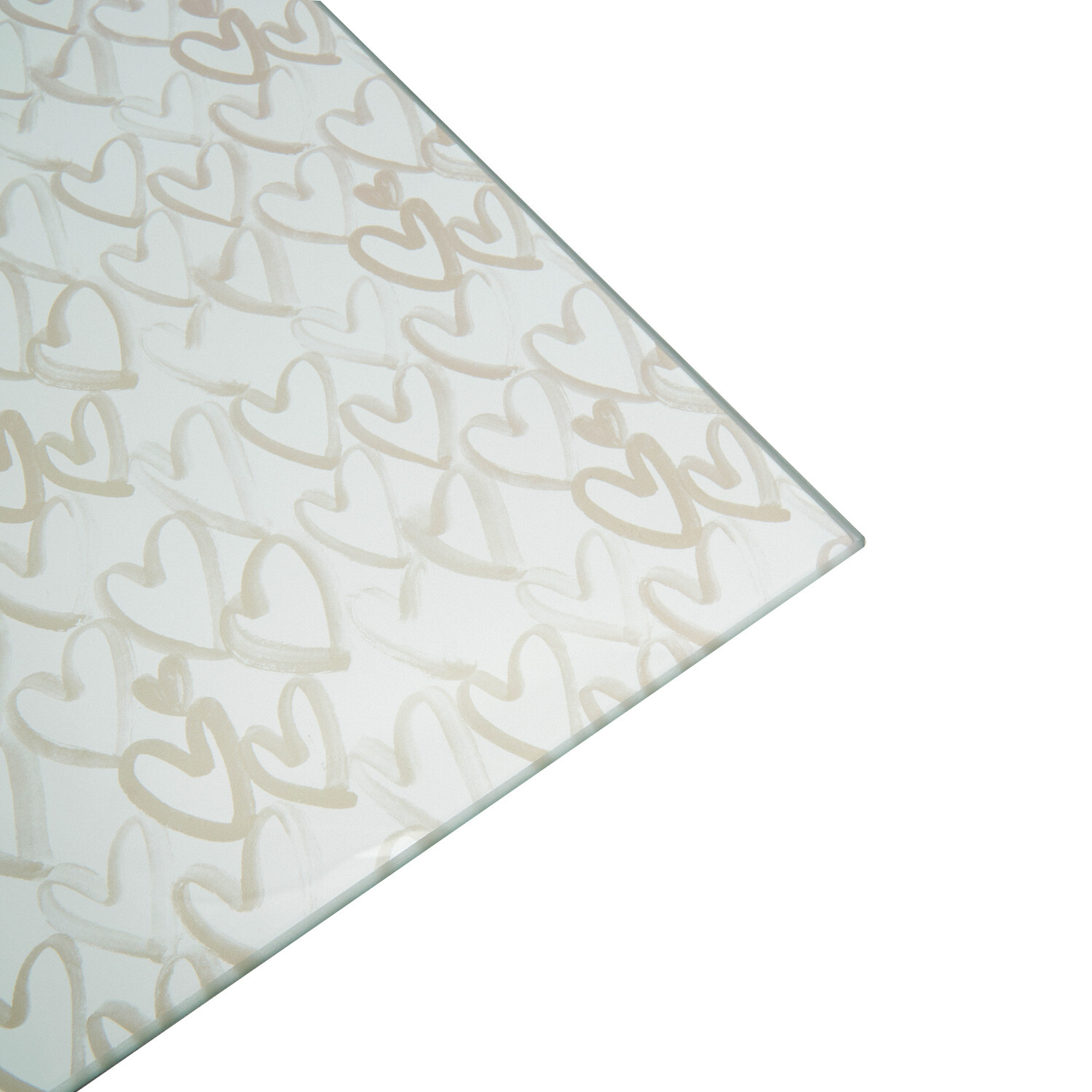 Hearts Worktop Saver - Gold Image 2