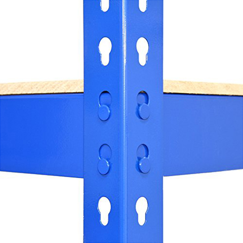 Monster Shop Q-Rax Blue Metal Shelving Unit 120 x 180 x 50cm Image 4