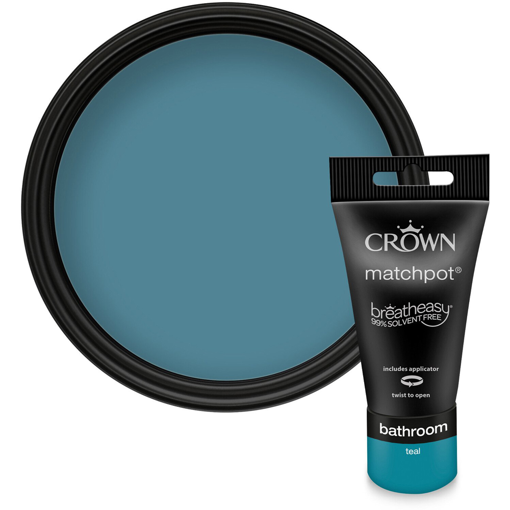 Crown Bathroom Tester 40ml - Teal Image 5