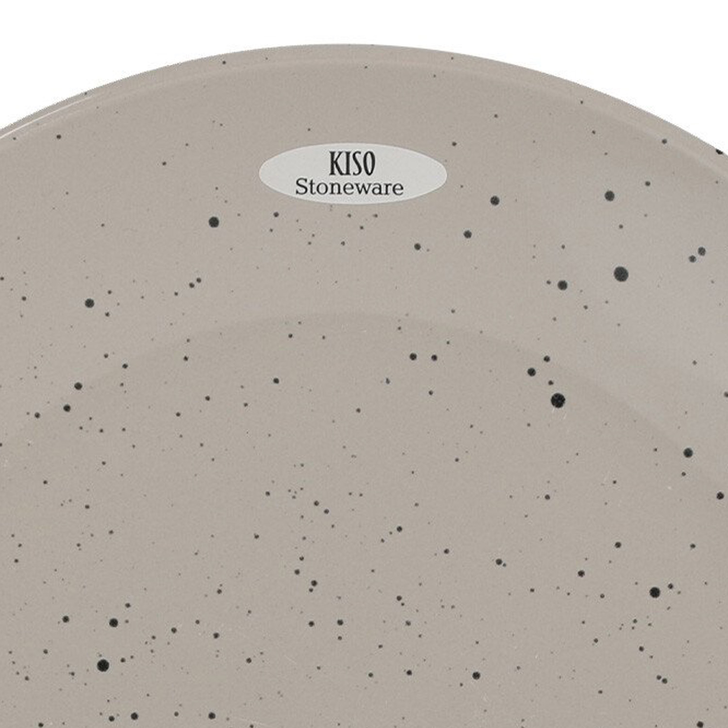 Kiso Warm Grey Speckle 12 Piece Dinner Set Image 6