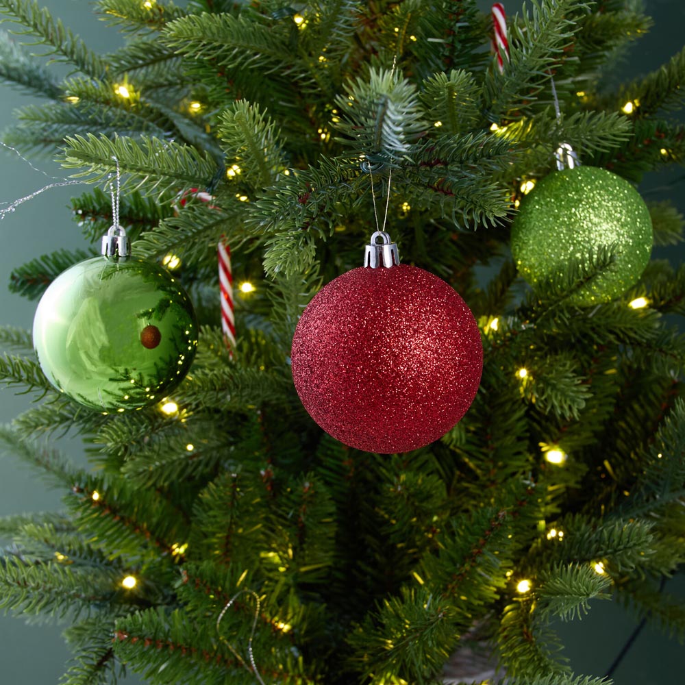 Set of 50 Candy Cane Lane BaublesMulticolour Image 2