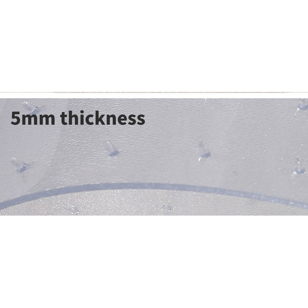 Marlow Clear PVC T-Shaped Non-Slip Carpet Mat 120 x 90cm Image 8