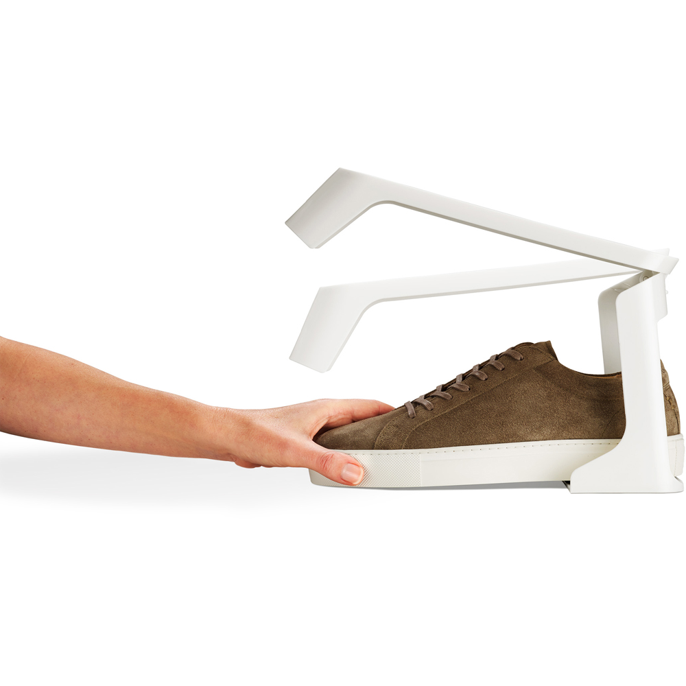 Joseph Joseph Shoe-In 2 Piece Ecru Compact Shoe Caddy Image 5