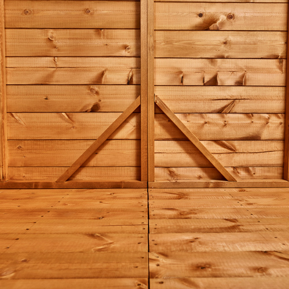 Power Sheds 6 x 4ft Pent Wooden Shed Image 4