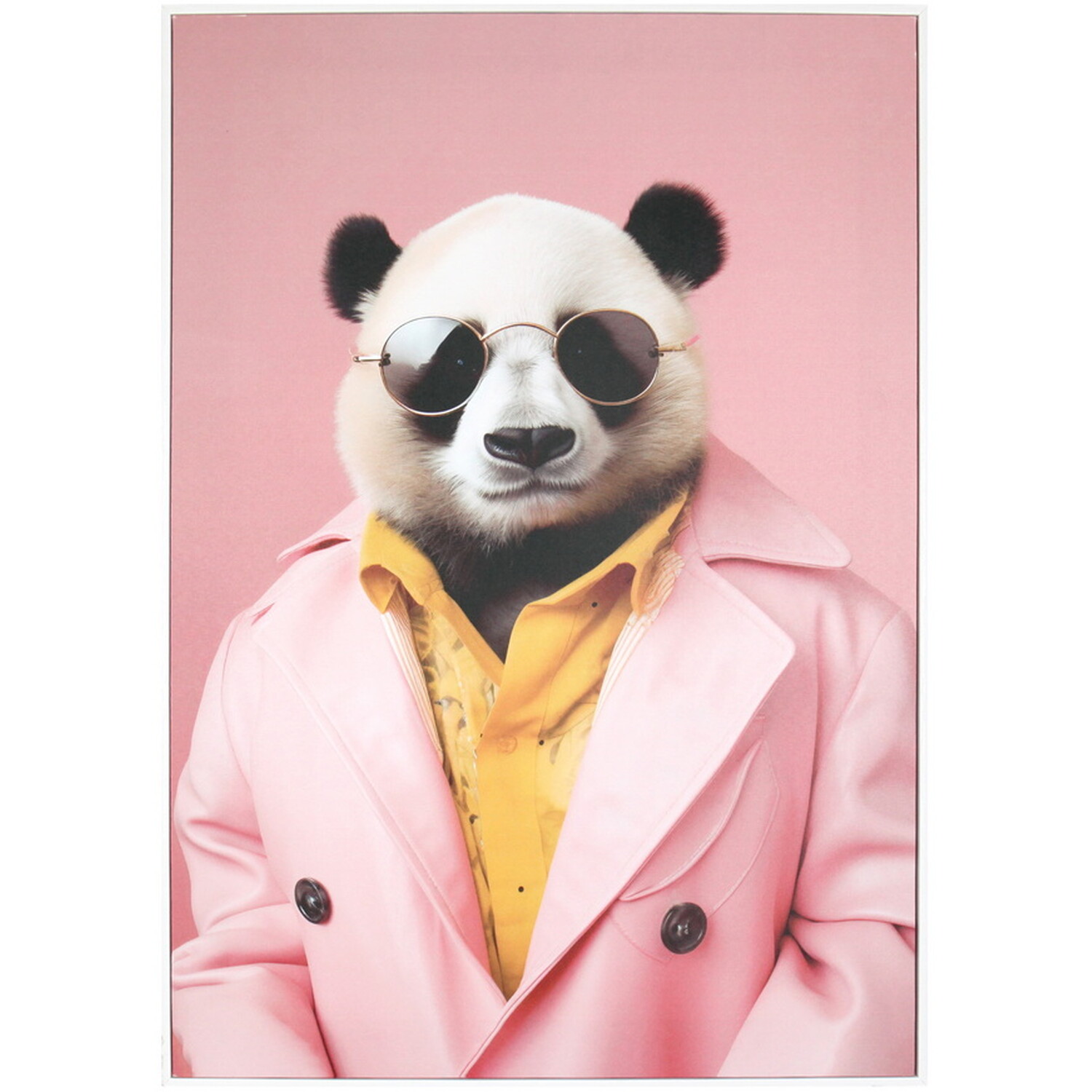 Bright Dapper Animal Framed Print - Multicolour Image 4
