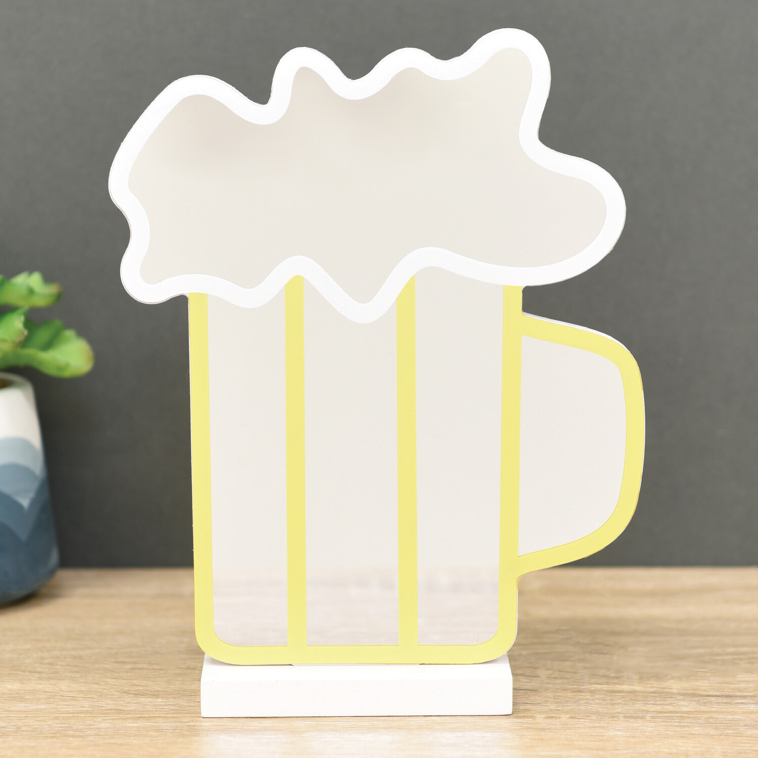 Beer Infinity Light - Yellow and Cool White Image 3