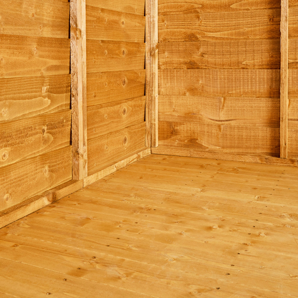 Power 14 x 4ft Overlap Pent Garden Shed Image 4