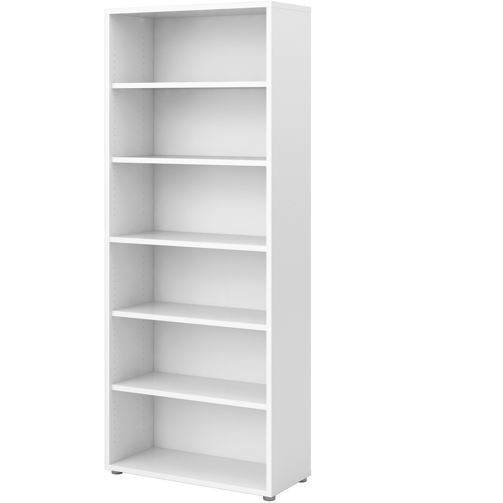 Furniture To Go Prima White 6 Shelf Bookcase Image 3