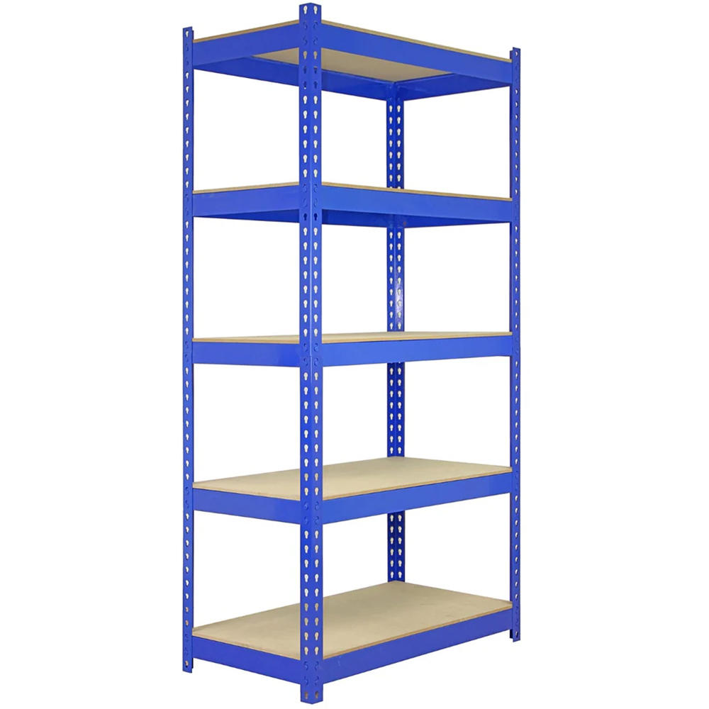Monster Shop T-RAX 5 Tier Blue Metal Racking Units 2 Pack Image 3