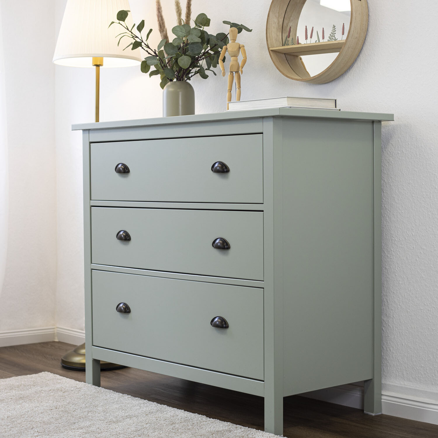 d-c-fix Matt Effect Self Adhesive Vinyl Film - Sage Green Image 5