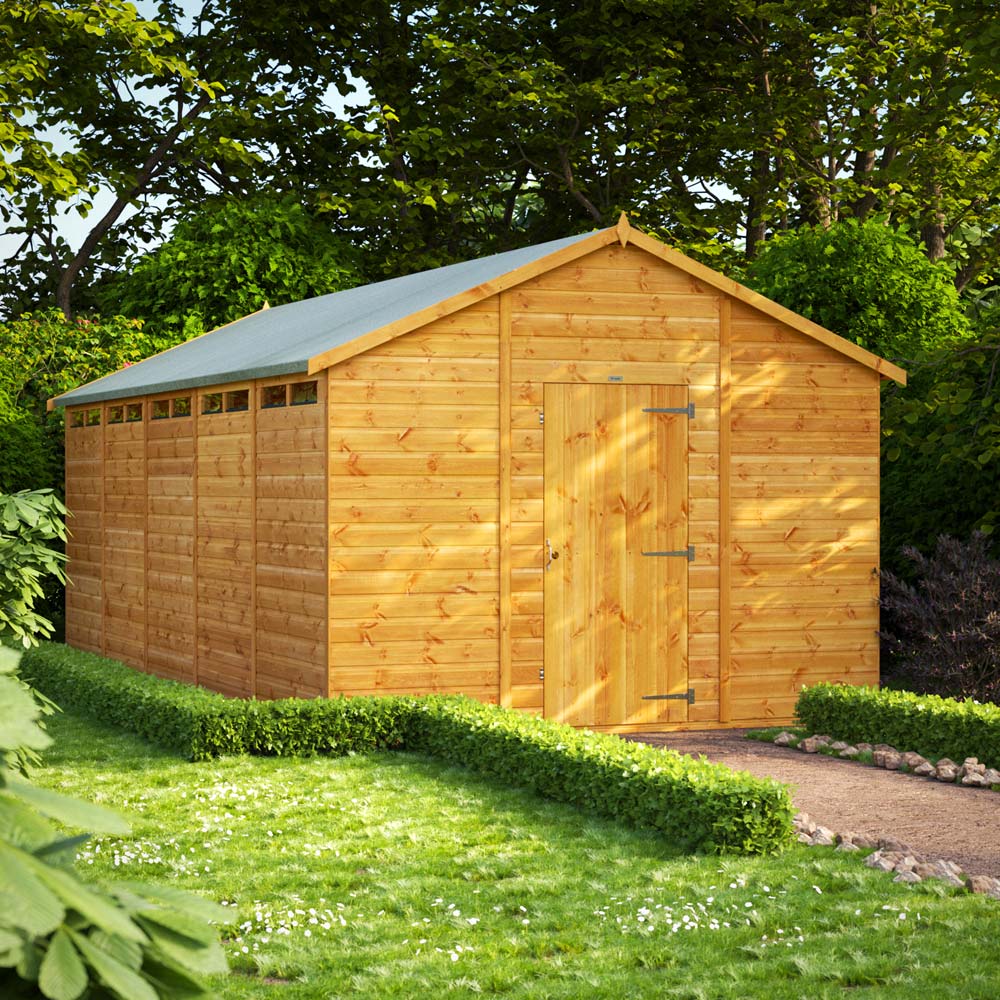 Power Sheds 20 x 10ft Apex Security Shed Image 2