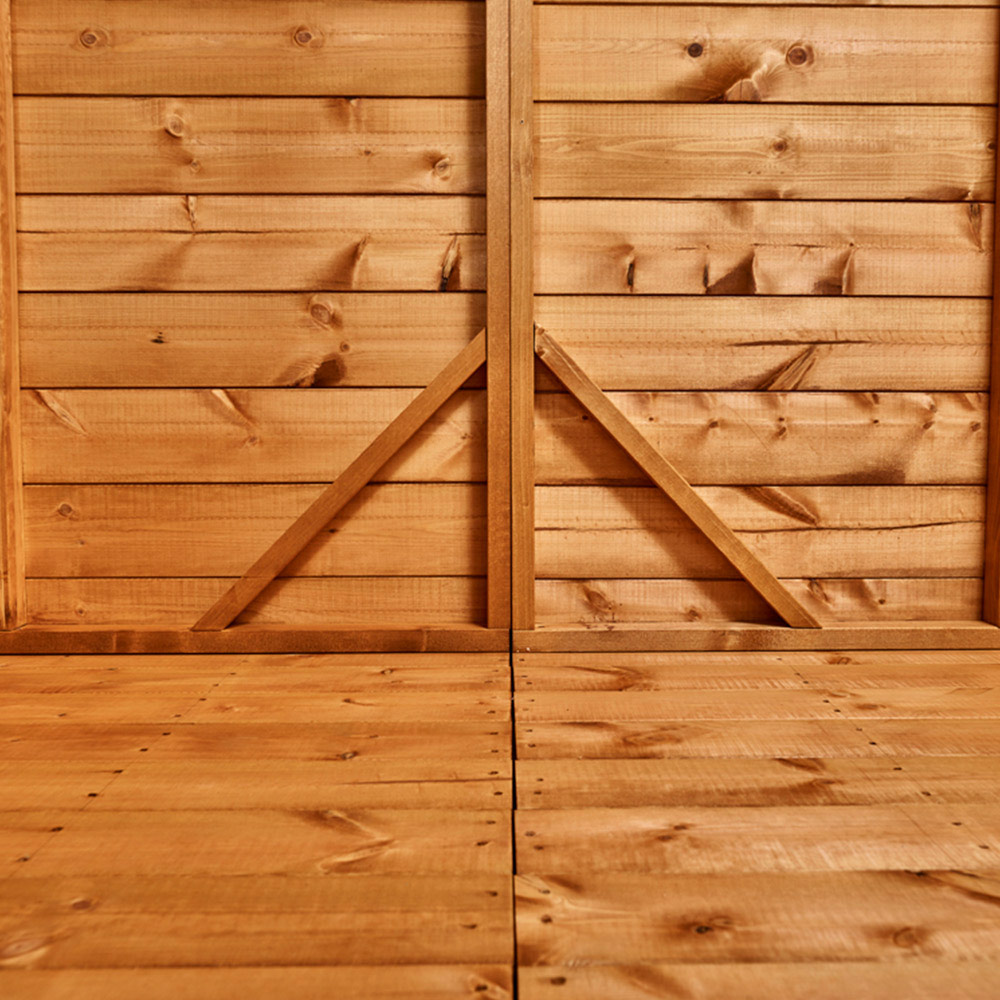 Power Sheds 16 x 8ft Pent Wooden Shed Image 4