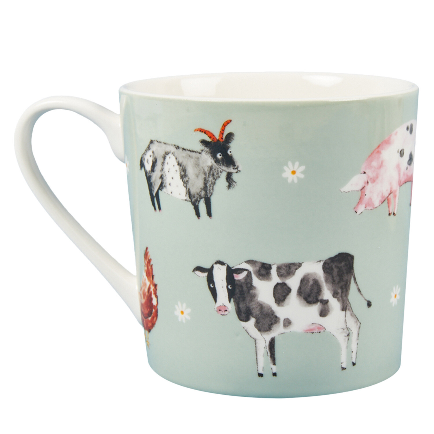 Pack of 4 Daisy Farm Boston Mug Image 6