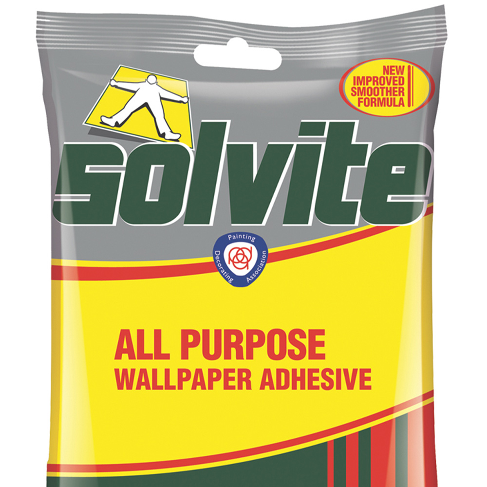 Solvite All Purpose Extra Strong Wallpaper Paste 5 Rolls Image 2