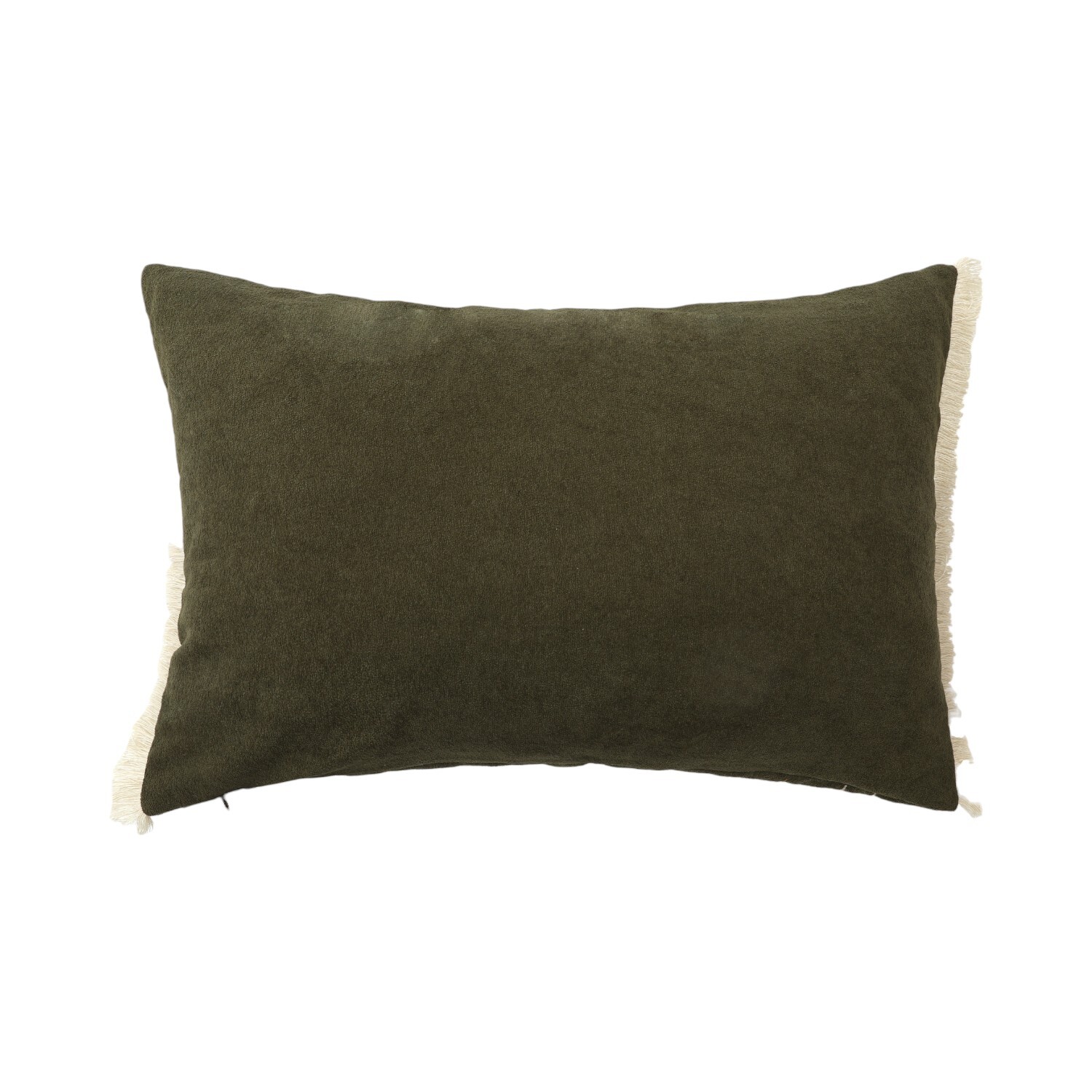 Cerelia Fringe Cushion - Green Image 2