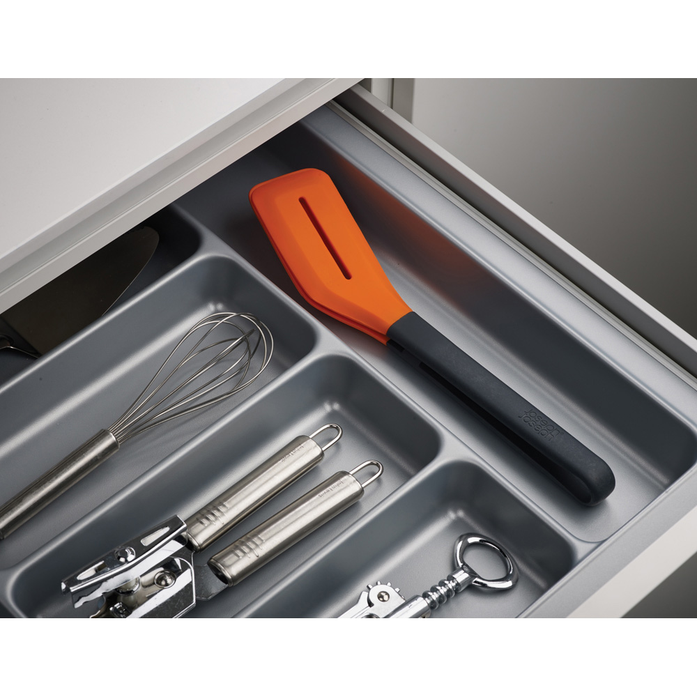 Joseph Joseph Grey and Orange Turner Tongs Image 3